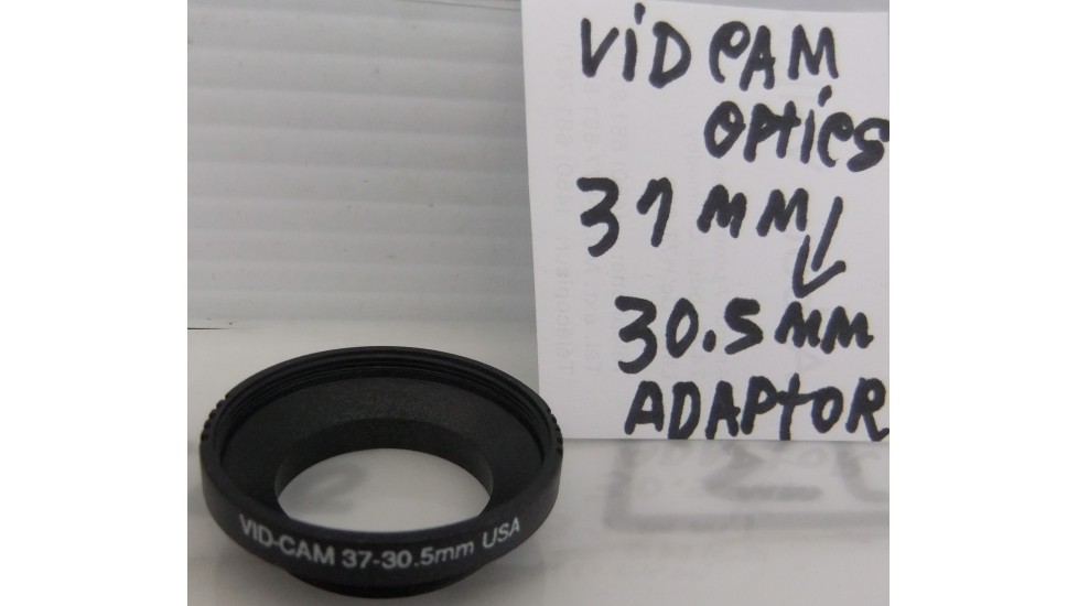 VID CAM CLEAR 37mm to 30.5mm lens adapter